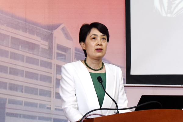 附属济南市第五人民医院作交流发言